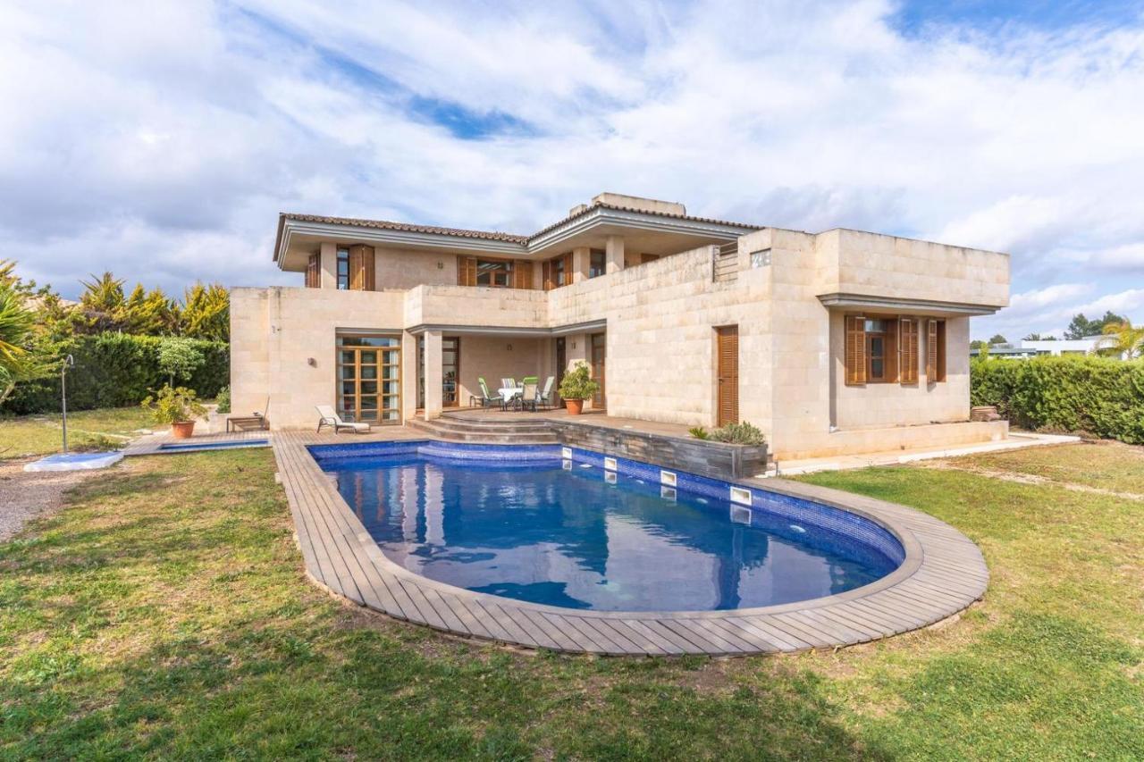Villa De Lujo Con Piscina, Jacuzzi, Jardin Y Terraza Marratxí Exterior photo